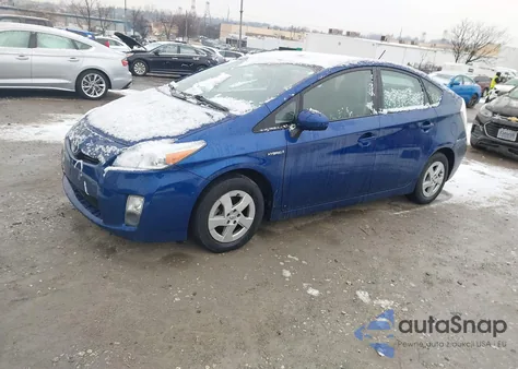 2010 Toyota Prius Ii from USA, damaged, VIN JTDKN3DU7A0079953